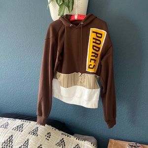 Patchwork Padres Sweatshirt Hoodie